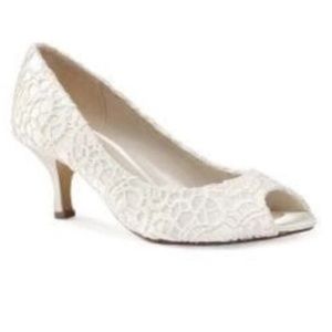 Pink Paradox London Womens Emotion Peep Toe Pump